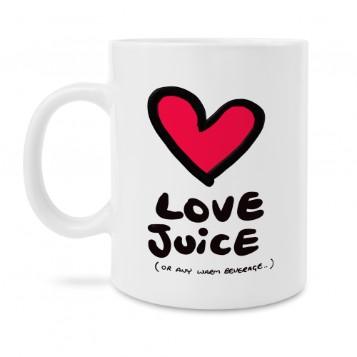 Love Juice Valentines Mug